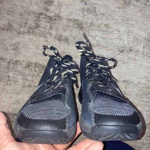 UGC MENS NIKE KD TREY 5 III VELCRO & LACED BLACK ANTHRACITE GYM SHOE - Picture 9 of 10